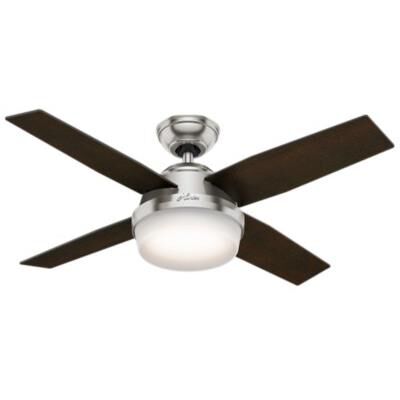 Dempsey 44 Inch Ceiling Fan with Light Kit by Hunter Fan