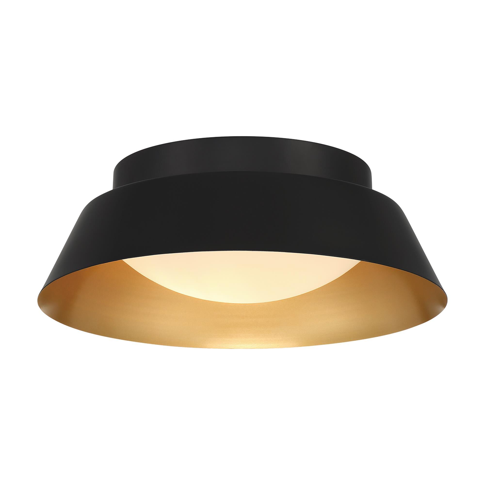 Shown in Matte Black and Gold finish
