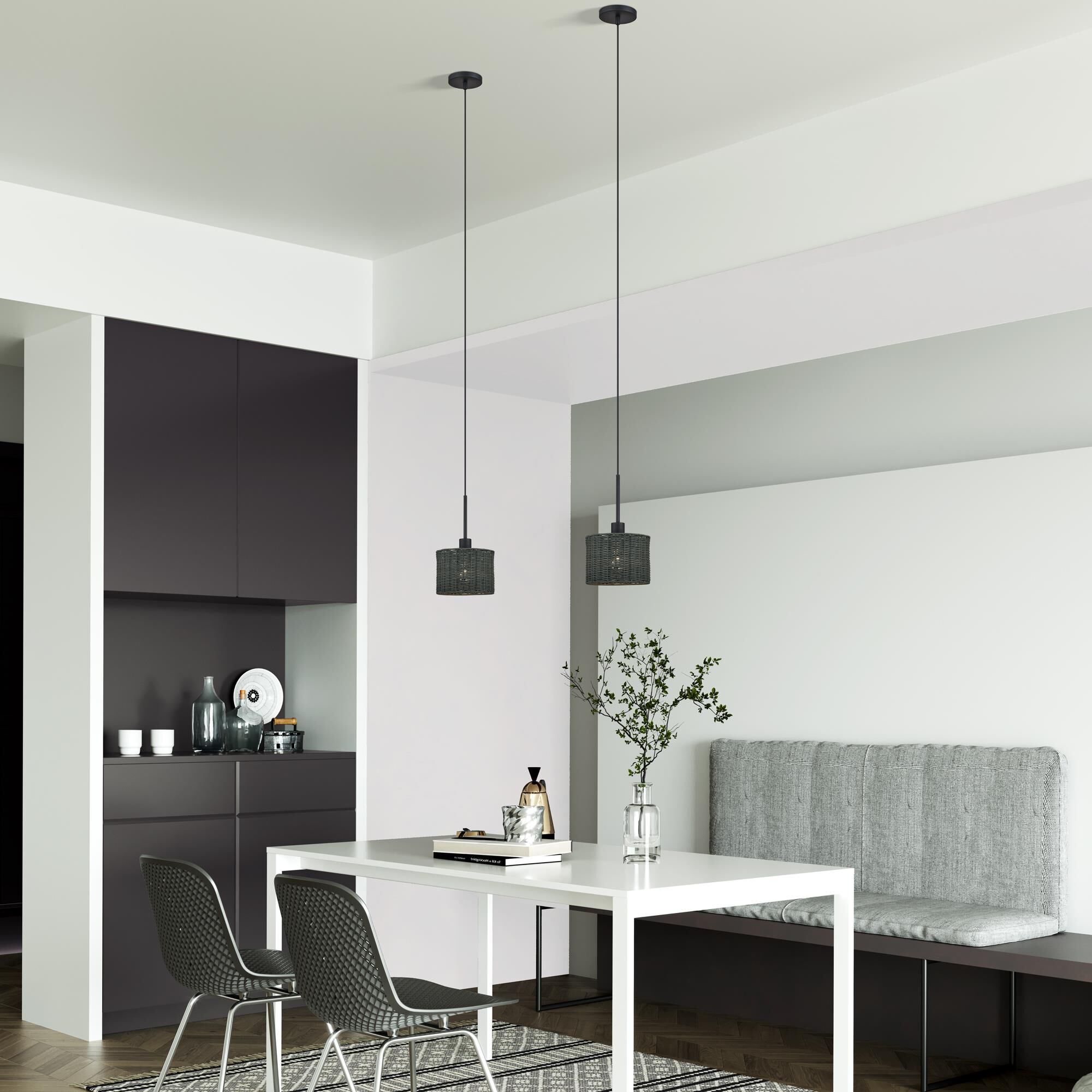 Weavington 9 Inch Mini Pendant by Livex Lighting