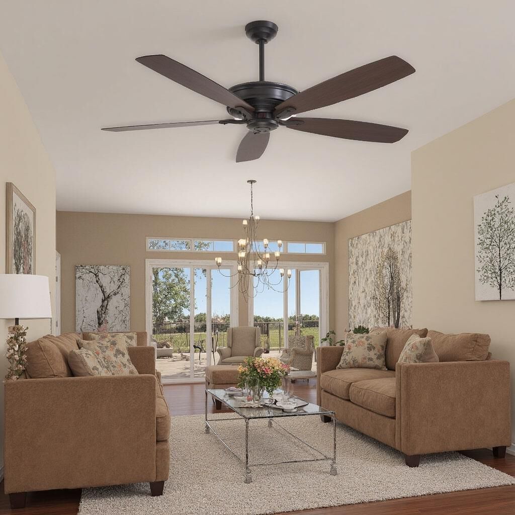 Kafe-Xl 60 Inch Ceiling Fan by Minka Aire