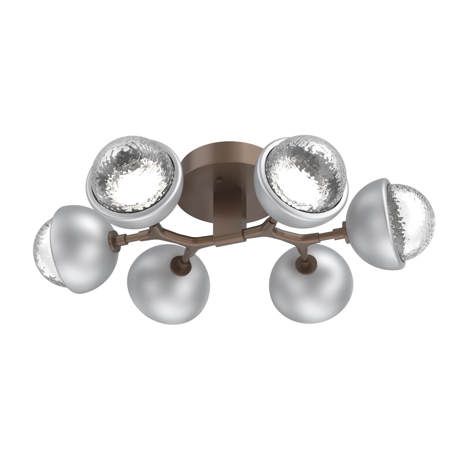 Levi Wilson Cabochon 27 Inch Flush Mount by Hammerton Studio