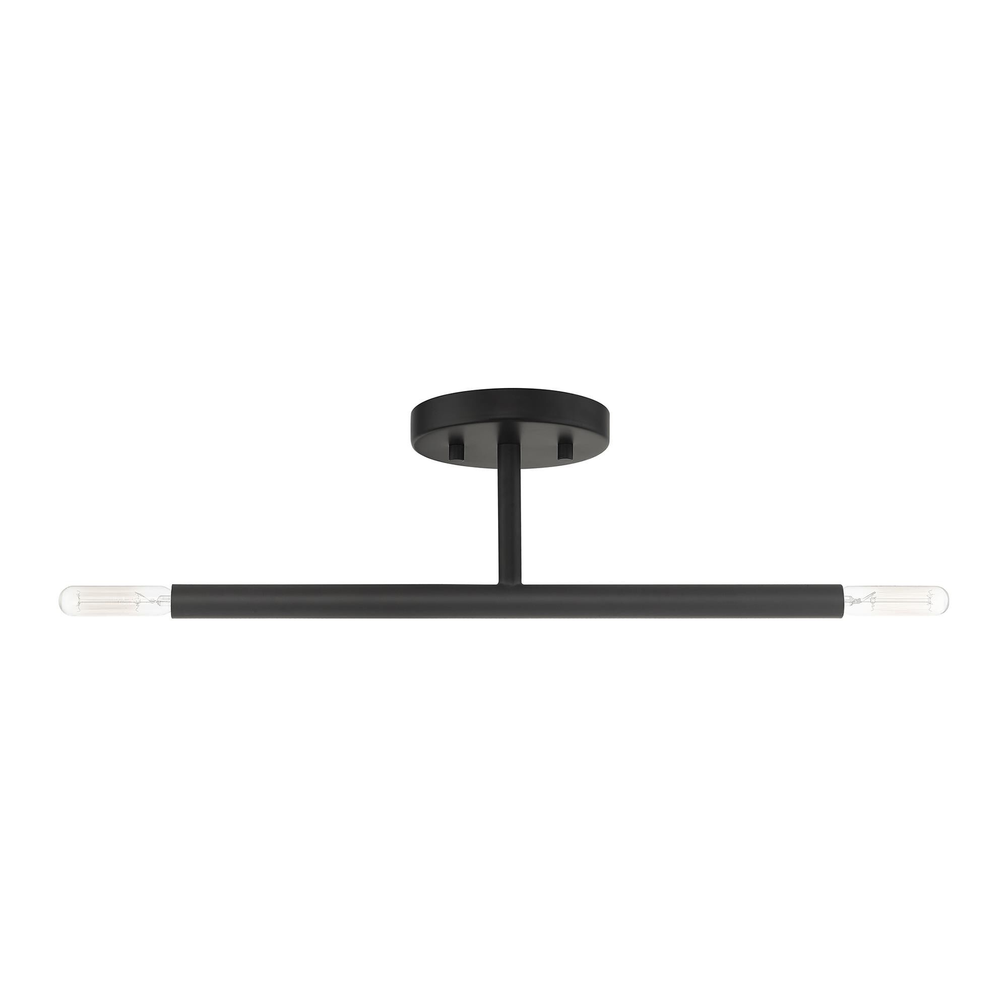 Copenhagen 17 Inch 2 Light Semi Flush Mount by Livex Lighting