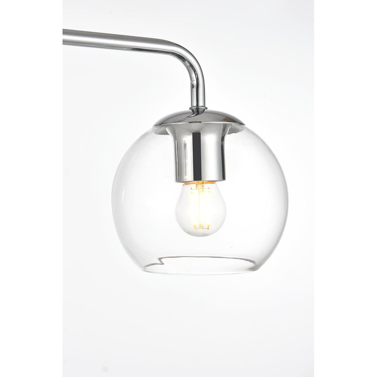 Genesis 37 Inch 4 Light Bath Vanity Light by Elegant Lighting