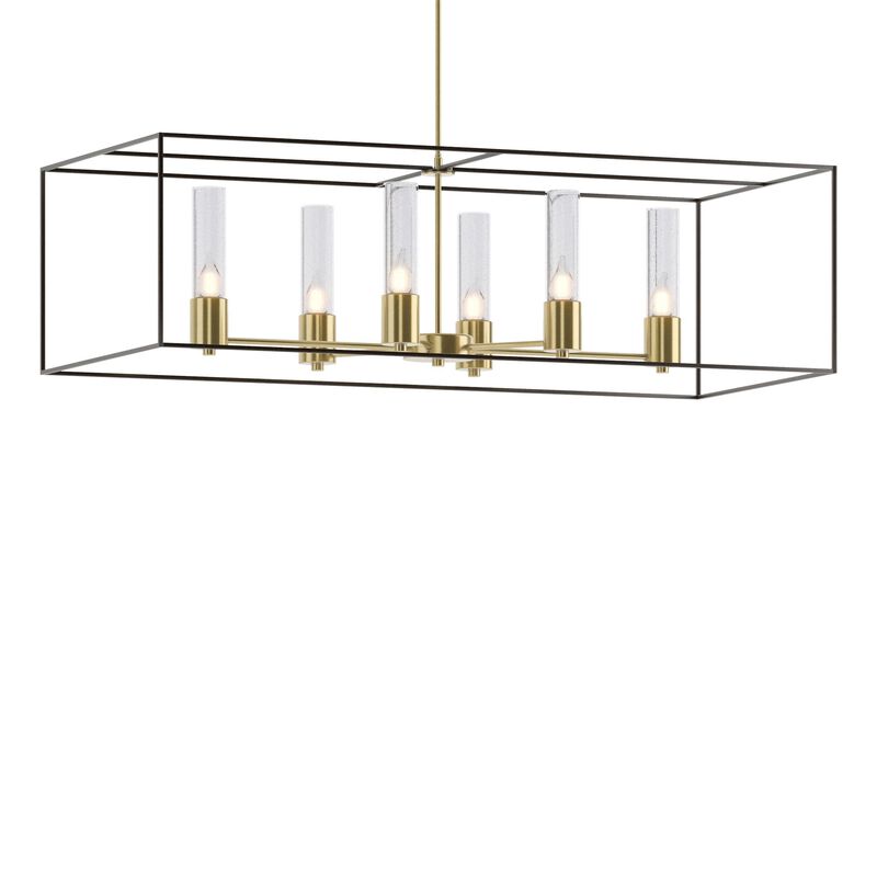 Portico Medium Linear Chandelier by Hubbardton Forge