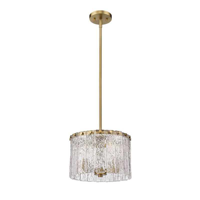 Glacier 12 Inch Large Pendant by Z-Lite