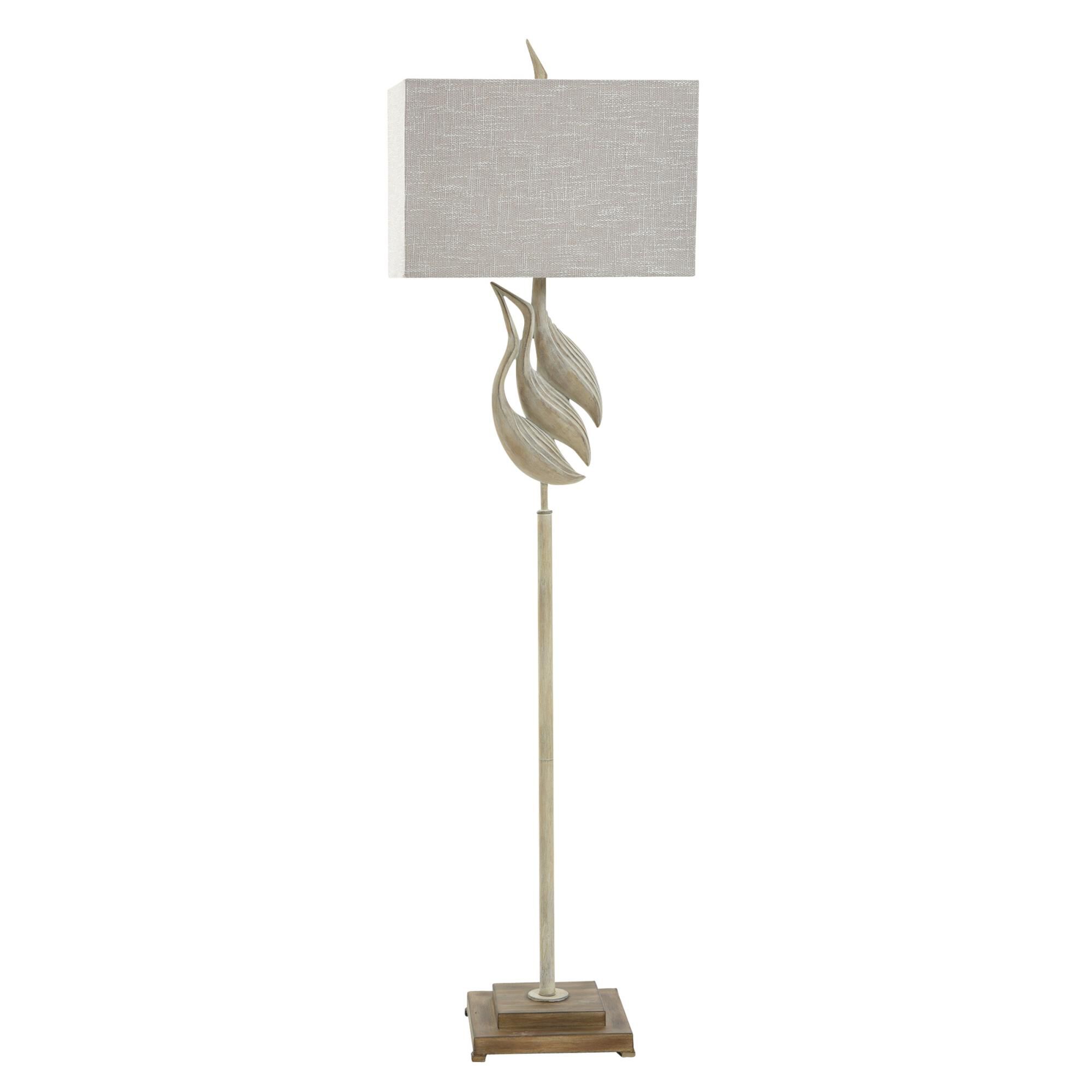 Egrets 65 Inch Floor Lamp by Stylecraft