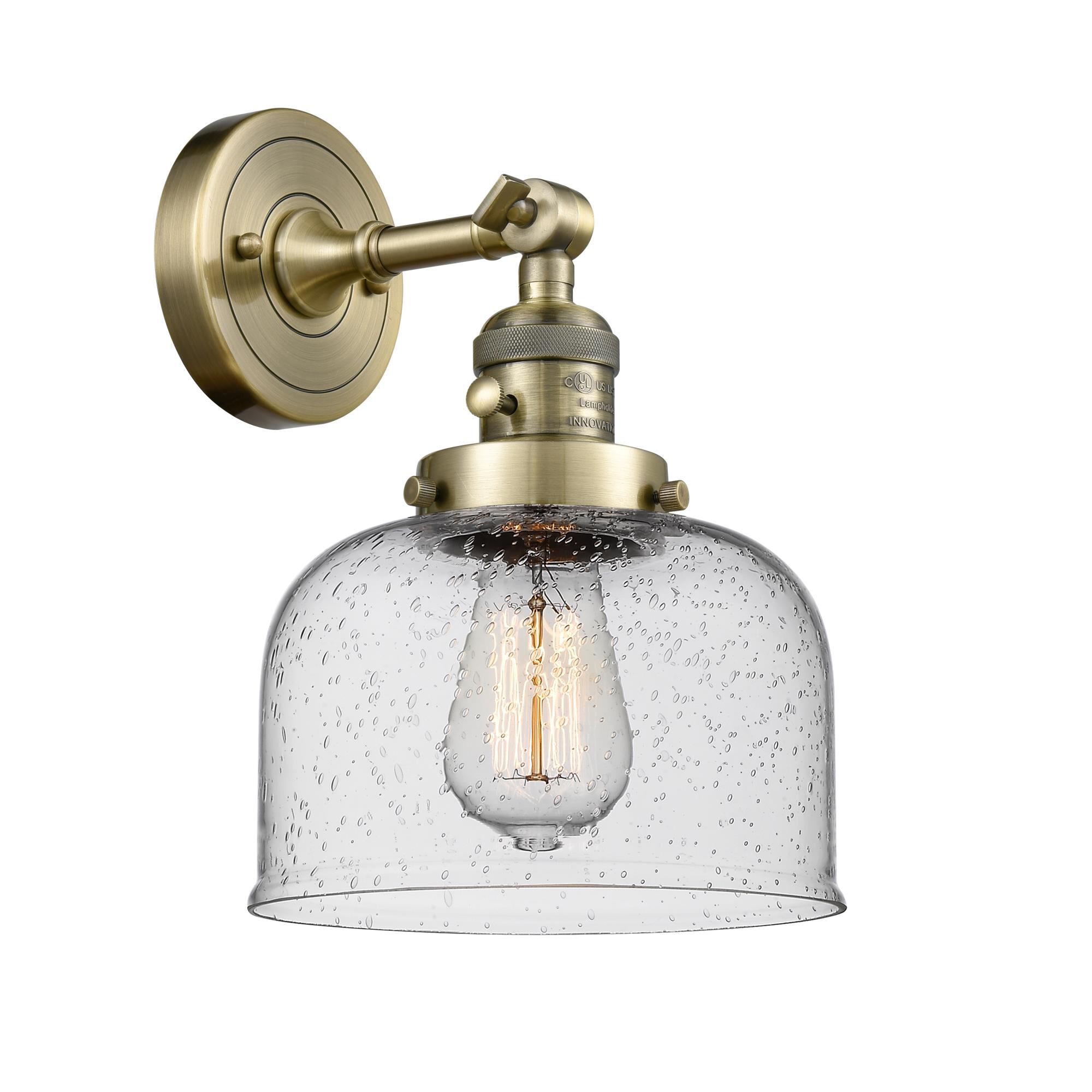 Bruno Marashlian Large Bell 12 Inch Wall Sconce by Innovations Lighting