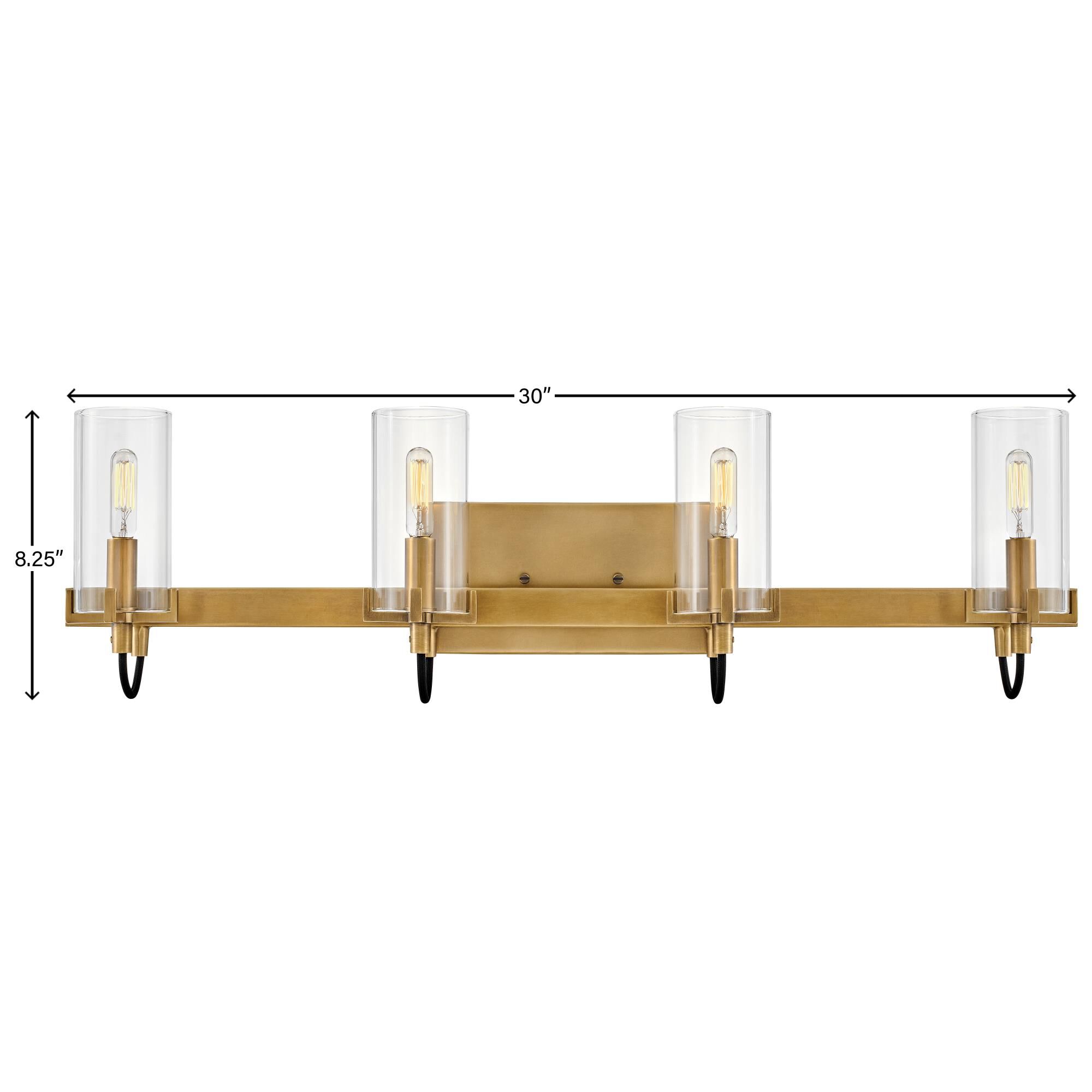 Ryden 30 Inch 4 Light LED Bath Vanity Light by Hinkley Lighting