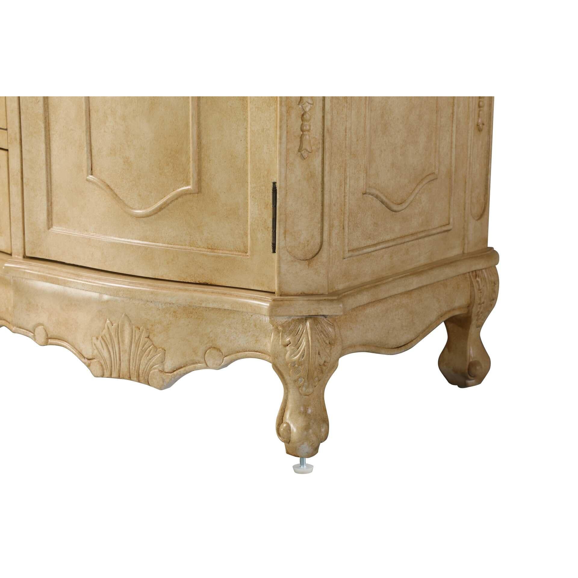 Shown in Antique Beige finish