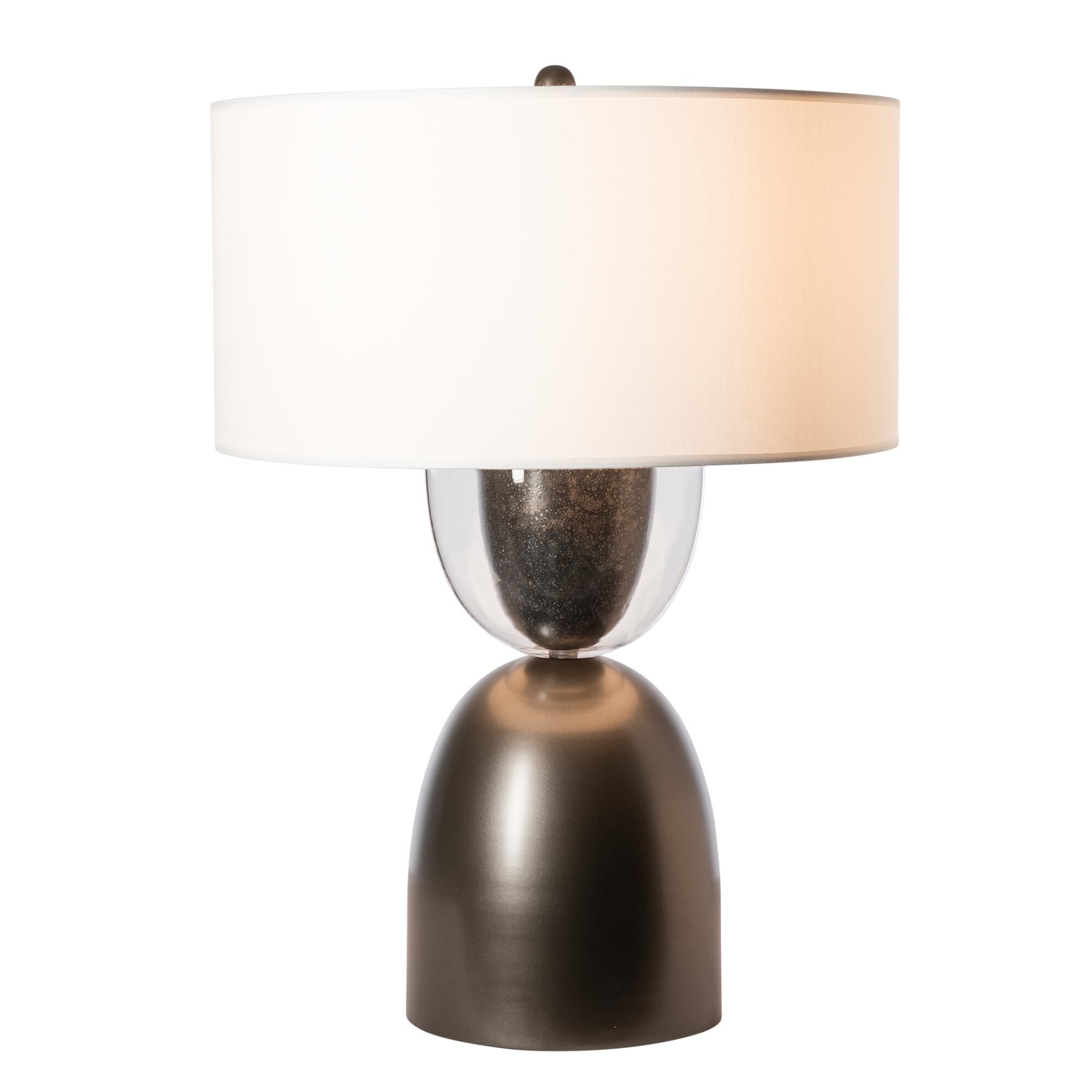 Shown in Dark Smoke finish and Clear Steel accent