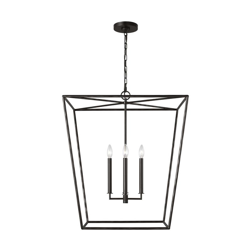 Ellen DeGeneres Viota Medium Lantern Pendant by Visual Comfort Studio