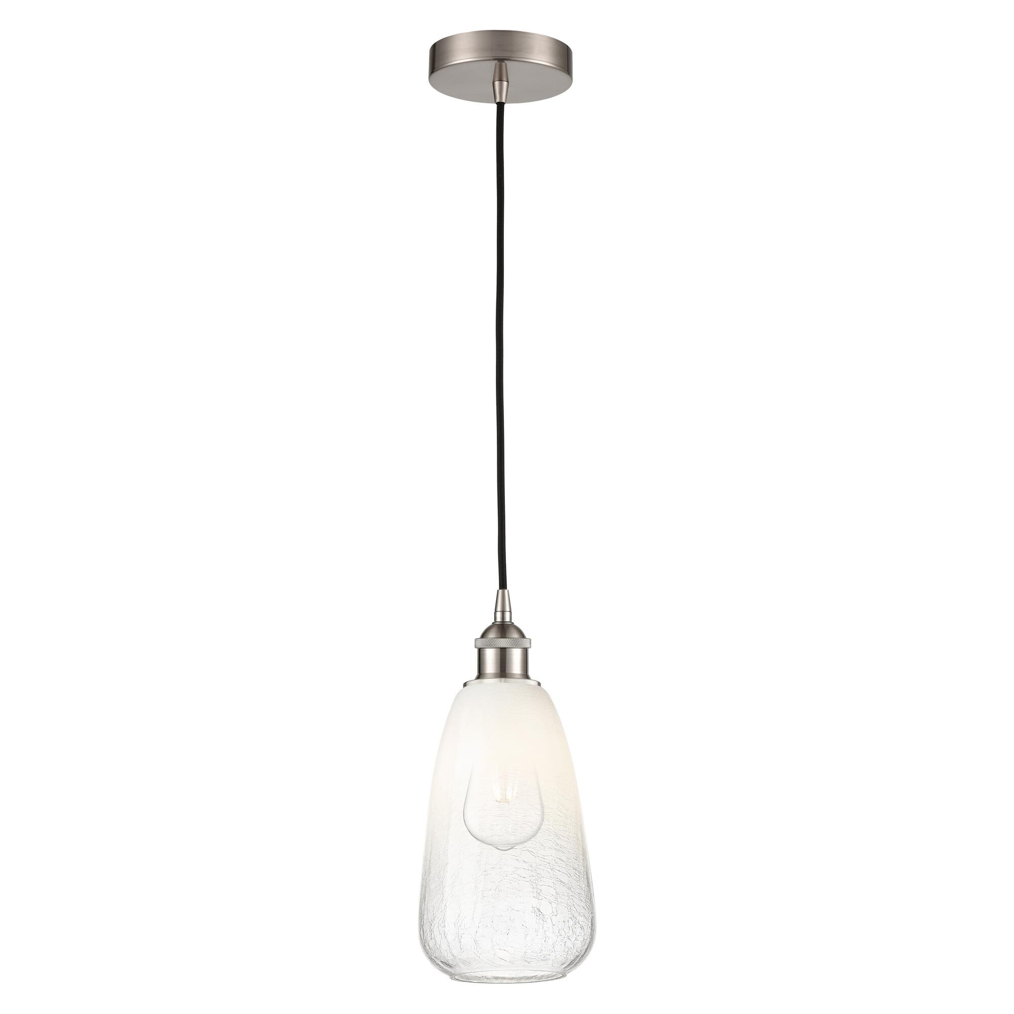 Shown in Brushed Satin Nickel finish and Opal glass