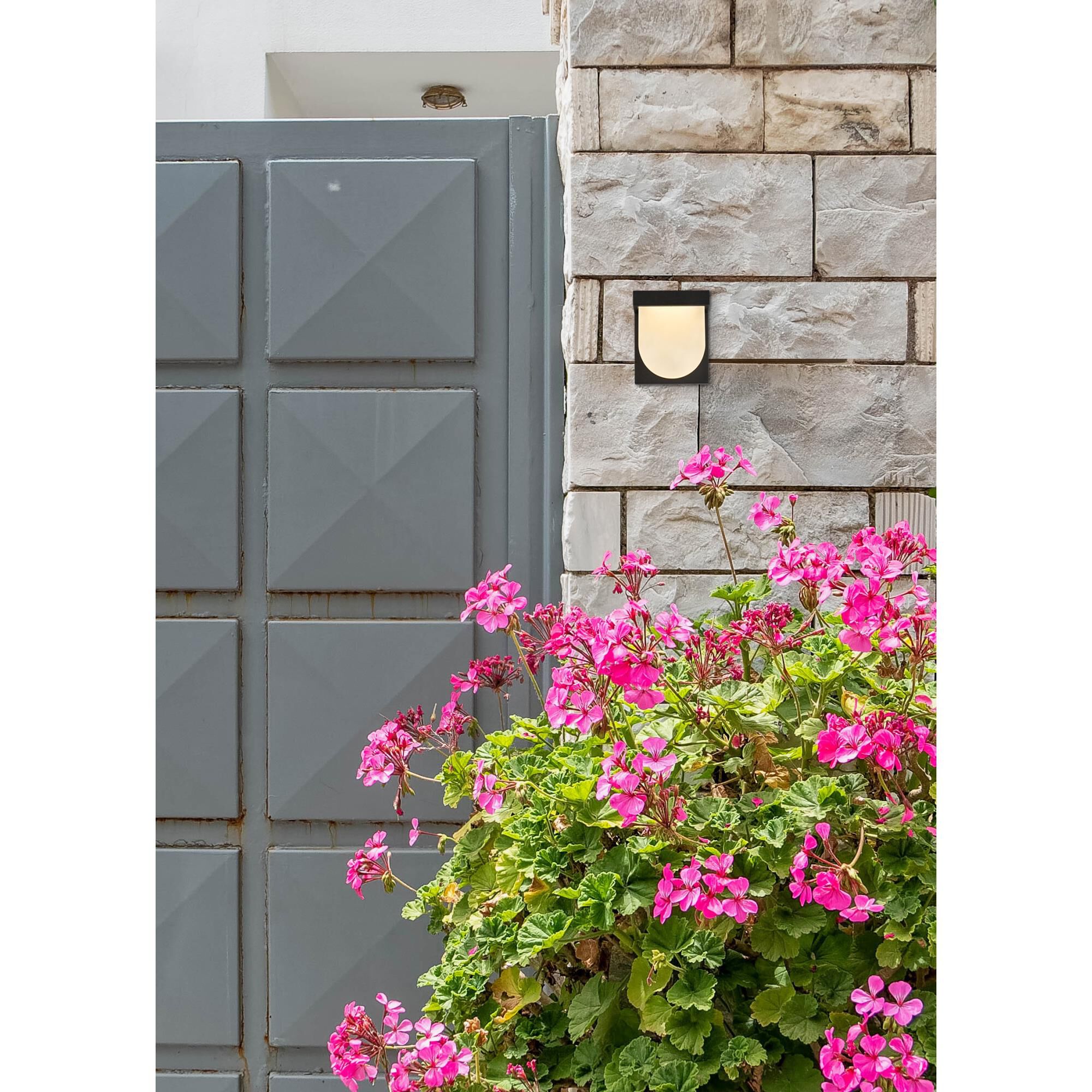 Elegant Lighting Raine 5 Inch Tall LED Outdoor Wall Light