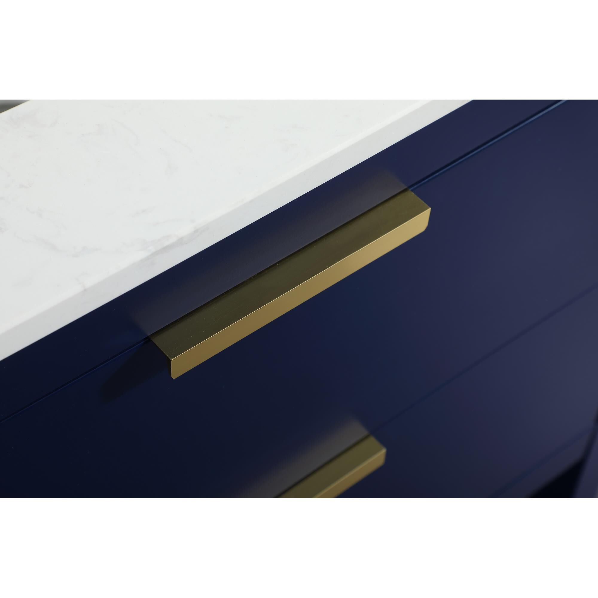 Shown in Blue finish