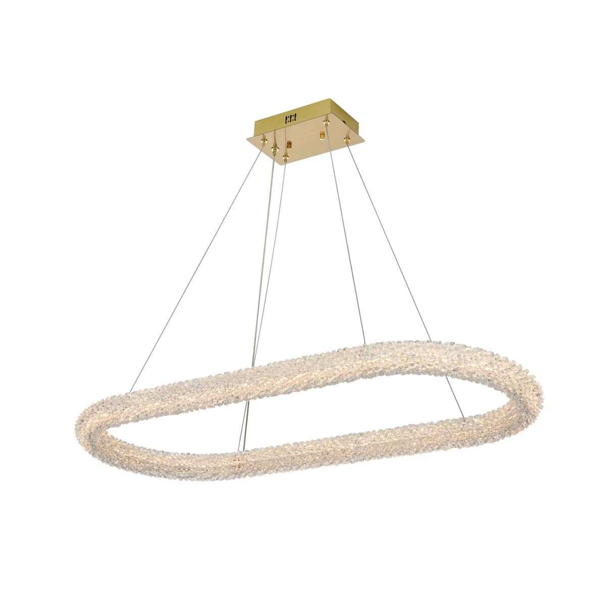 Bowen 42 Inch Linear Suspension Light by Elegant Lighting