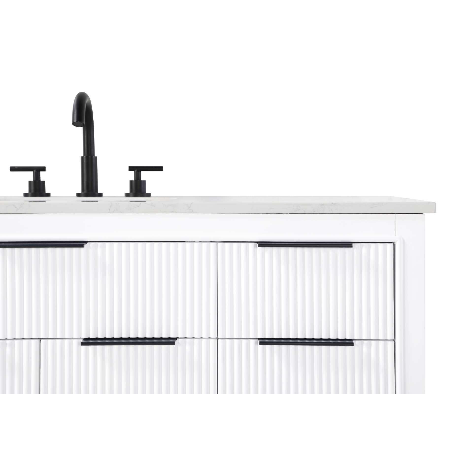 Langston 84 Inch Bath Vanity by Elegant Decor