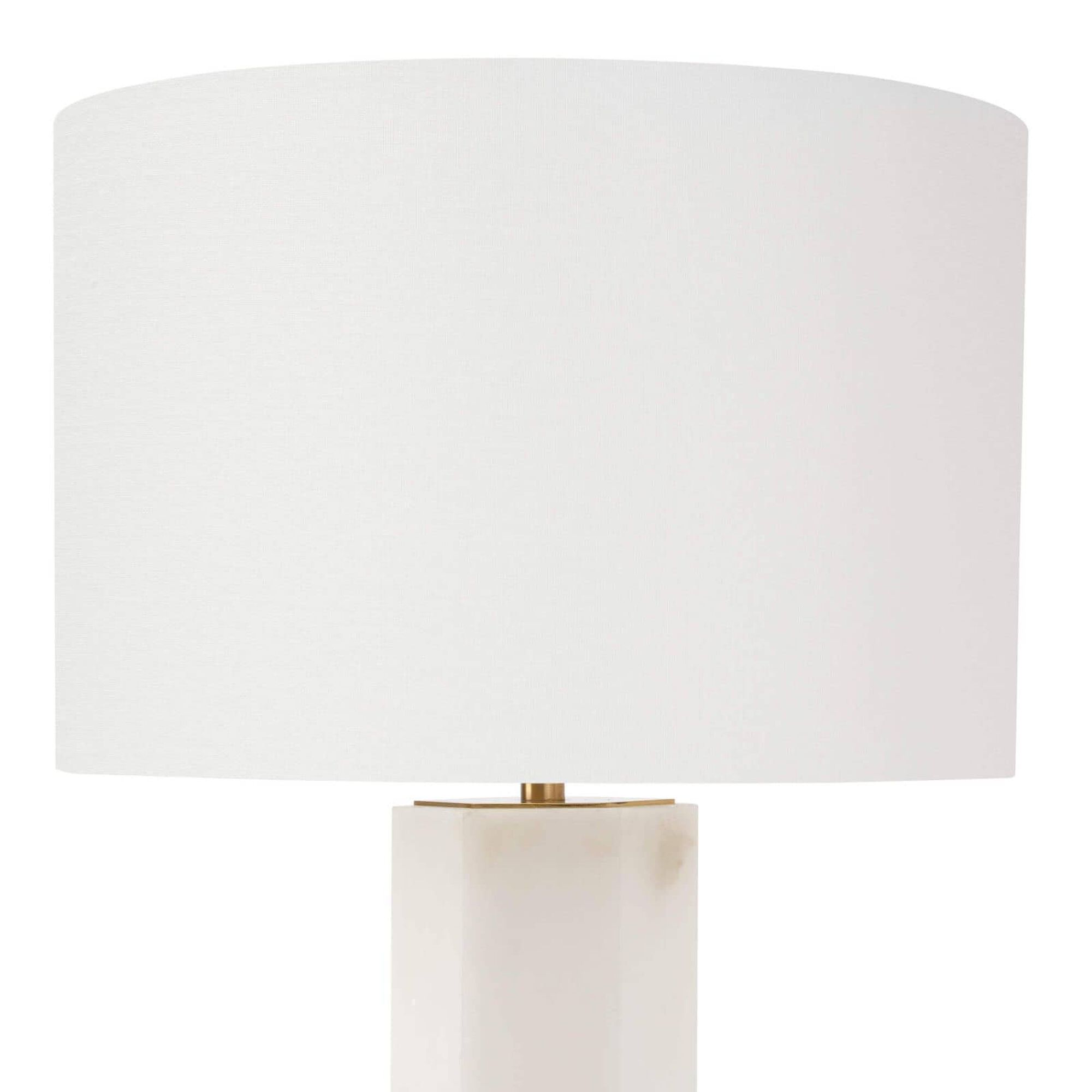 Shown in Natural Stone finish and Linen shade