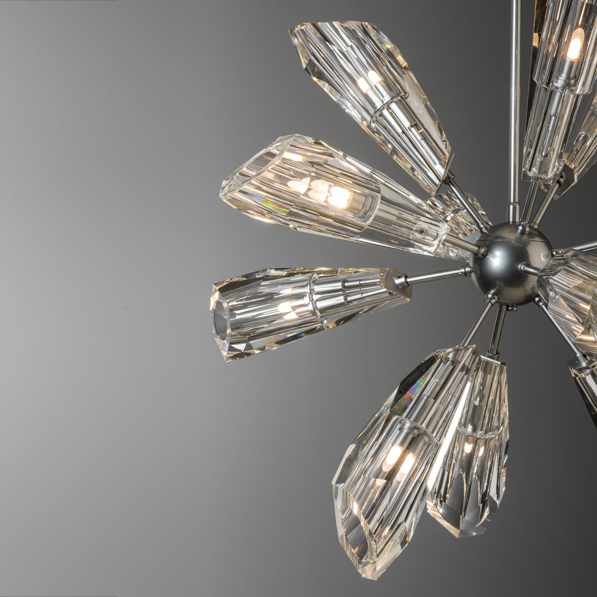 Luma 32 Inch Multi Light Pendant by Hubbardton Forge