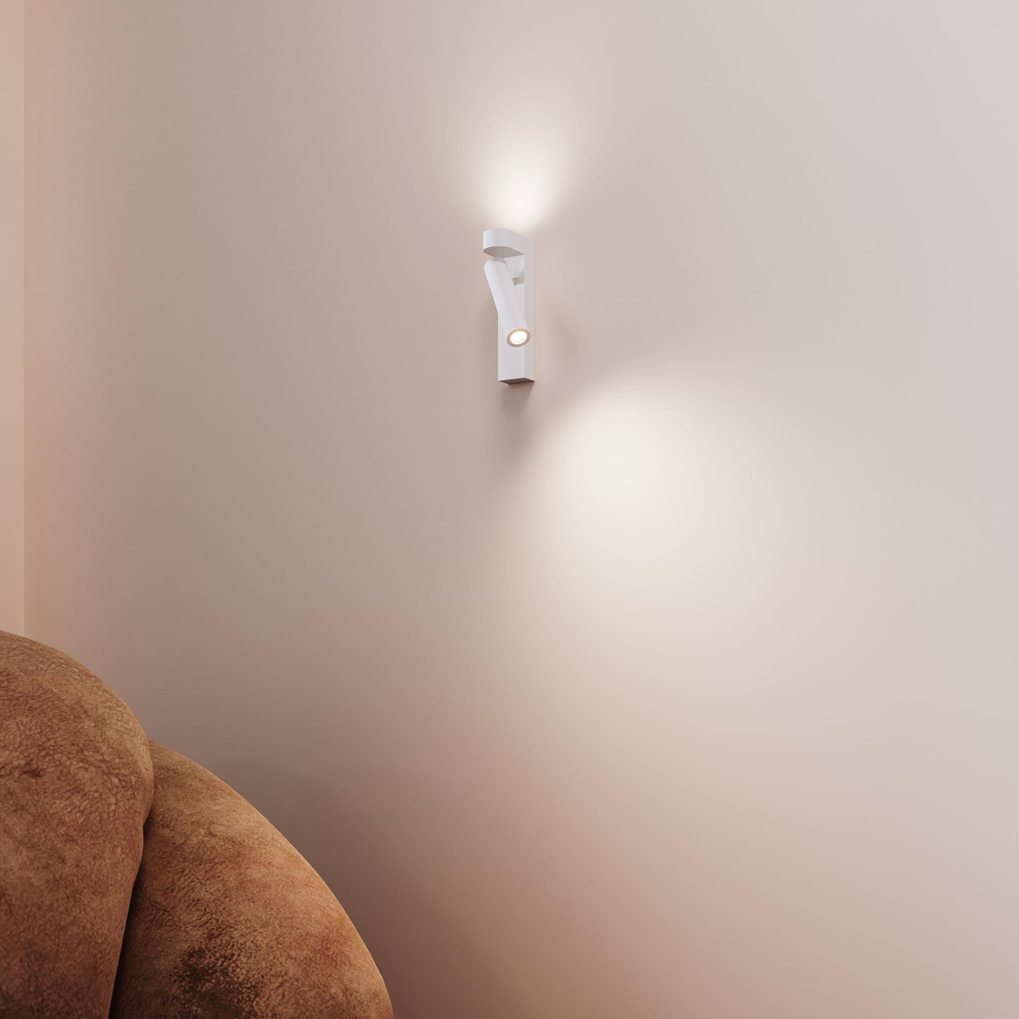 Shown in Textured White finish