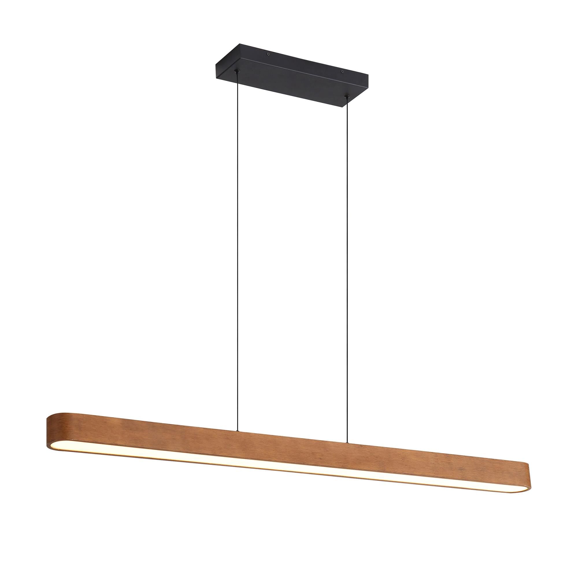 Ondulada 47 Inch Linear Suspension Light by Golden Lighting