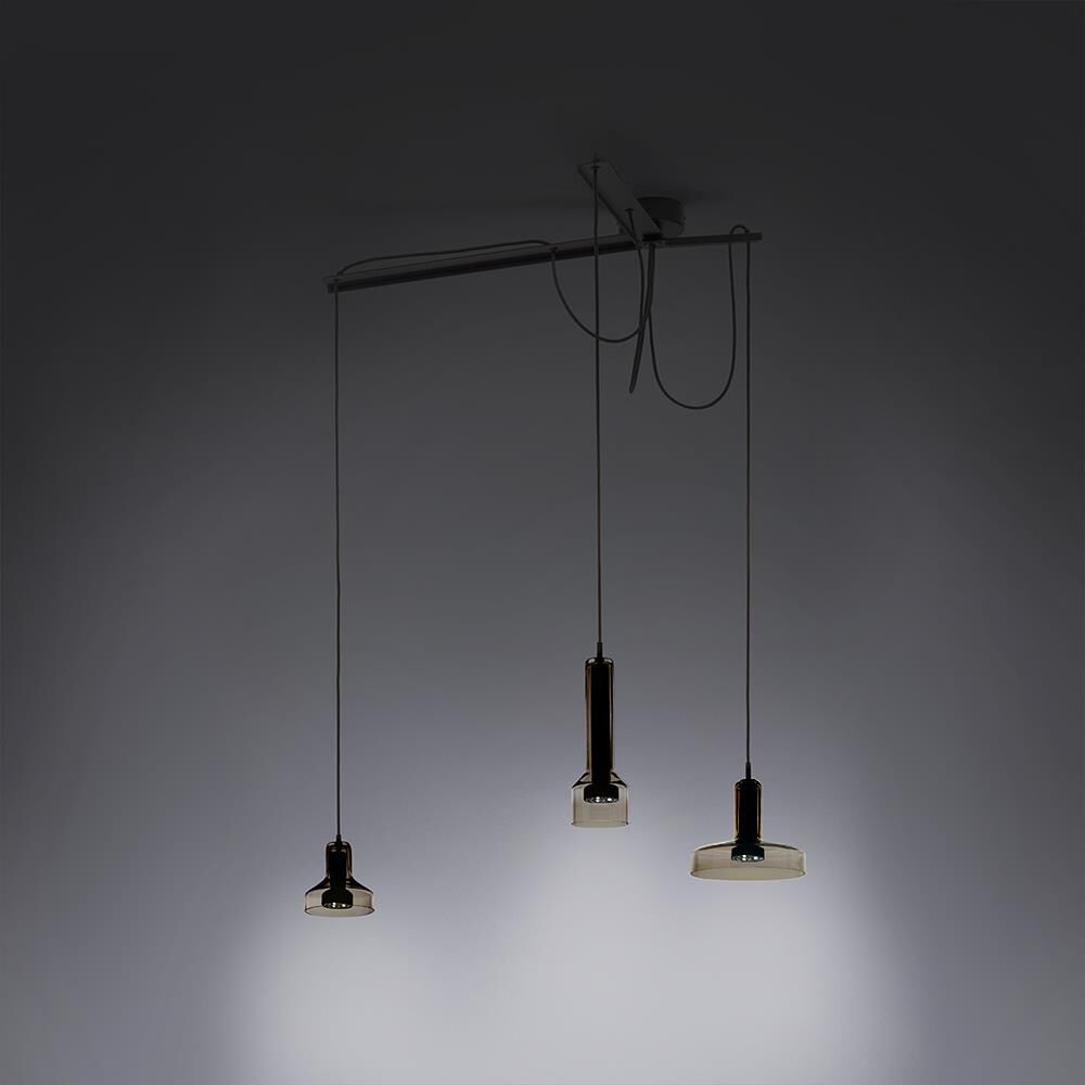 Arik Levy Stab 28 Inch 3 Light LED Multi Light Pendant by Artemide