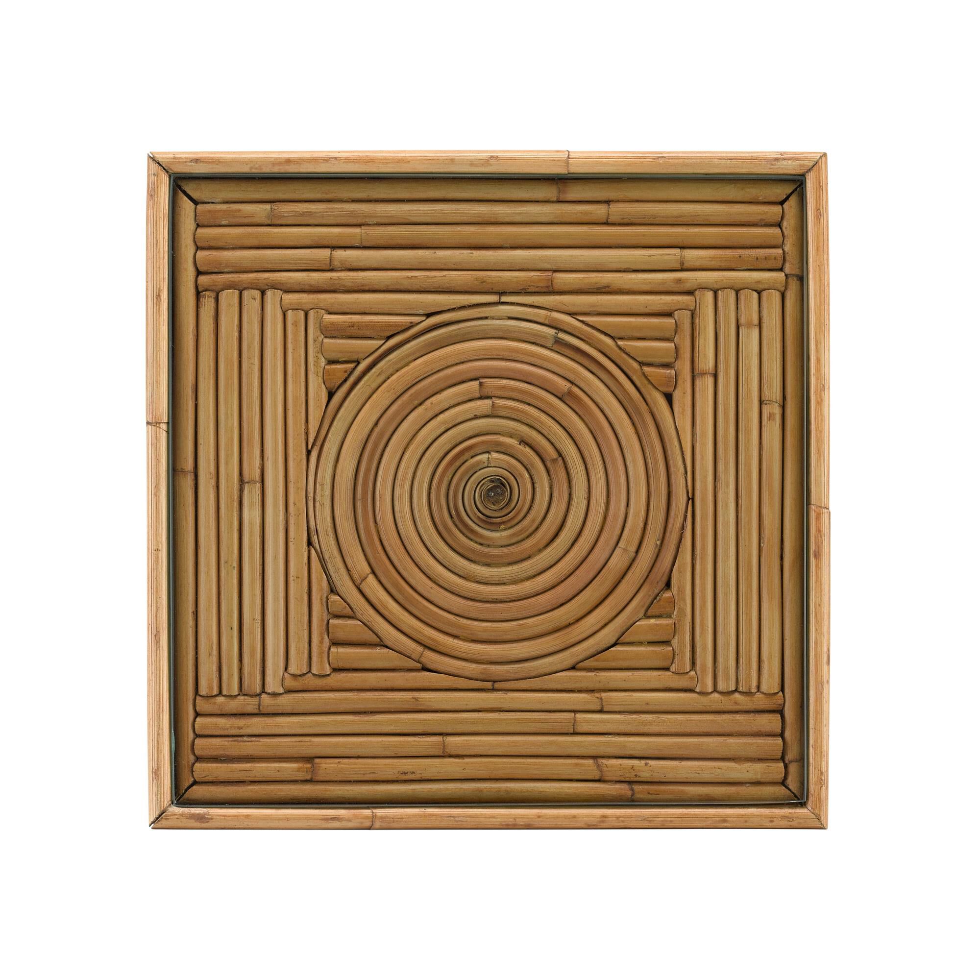 Shown in Natural Rattan - Clear finish