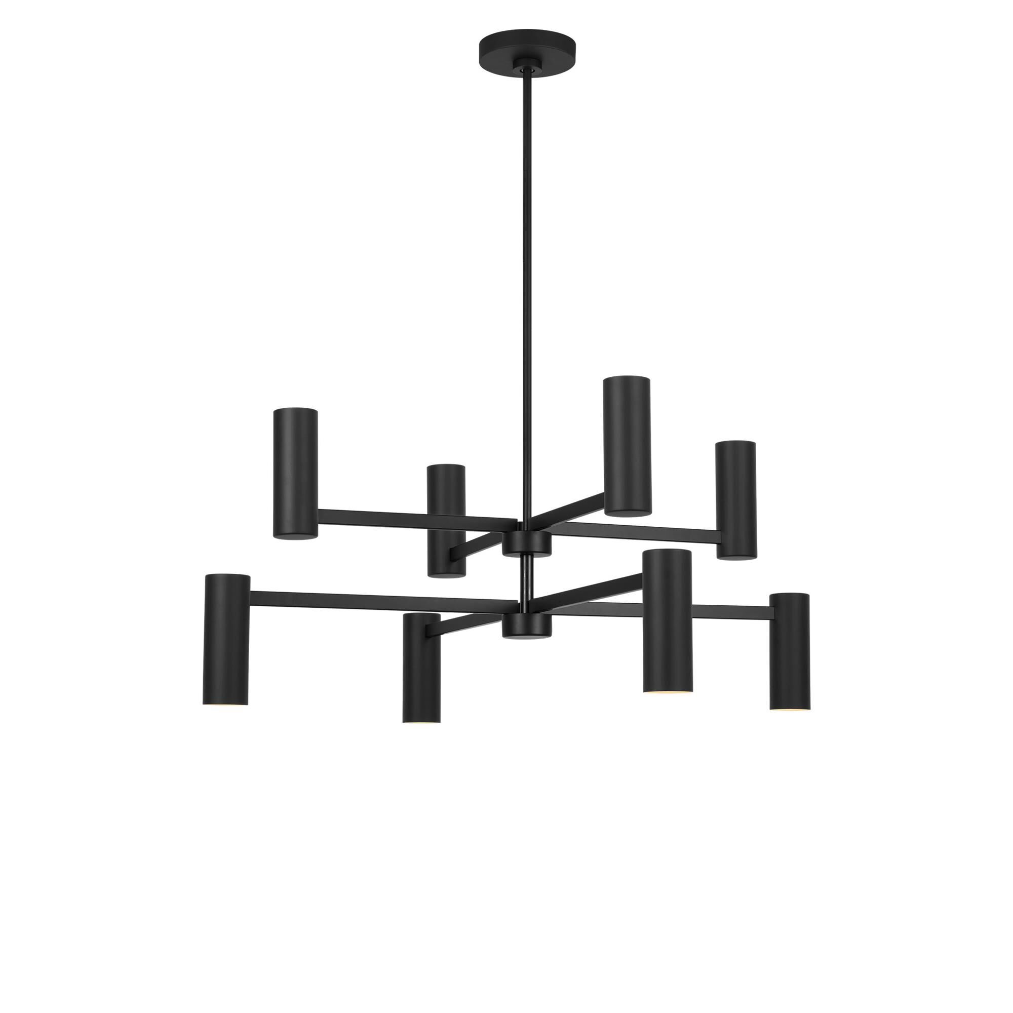 Shown in Midnight Black finish and Metal shade