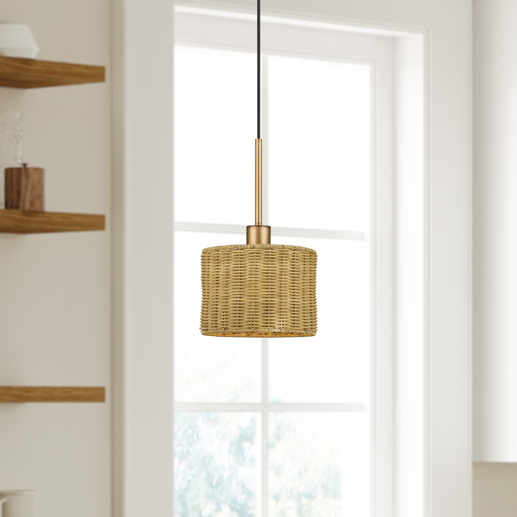 Weavington 9 Inch Mini Pendant by Livex Lighting