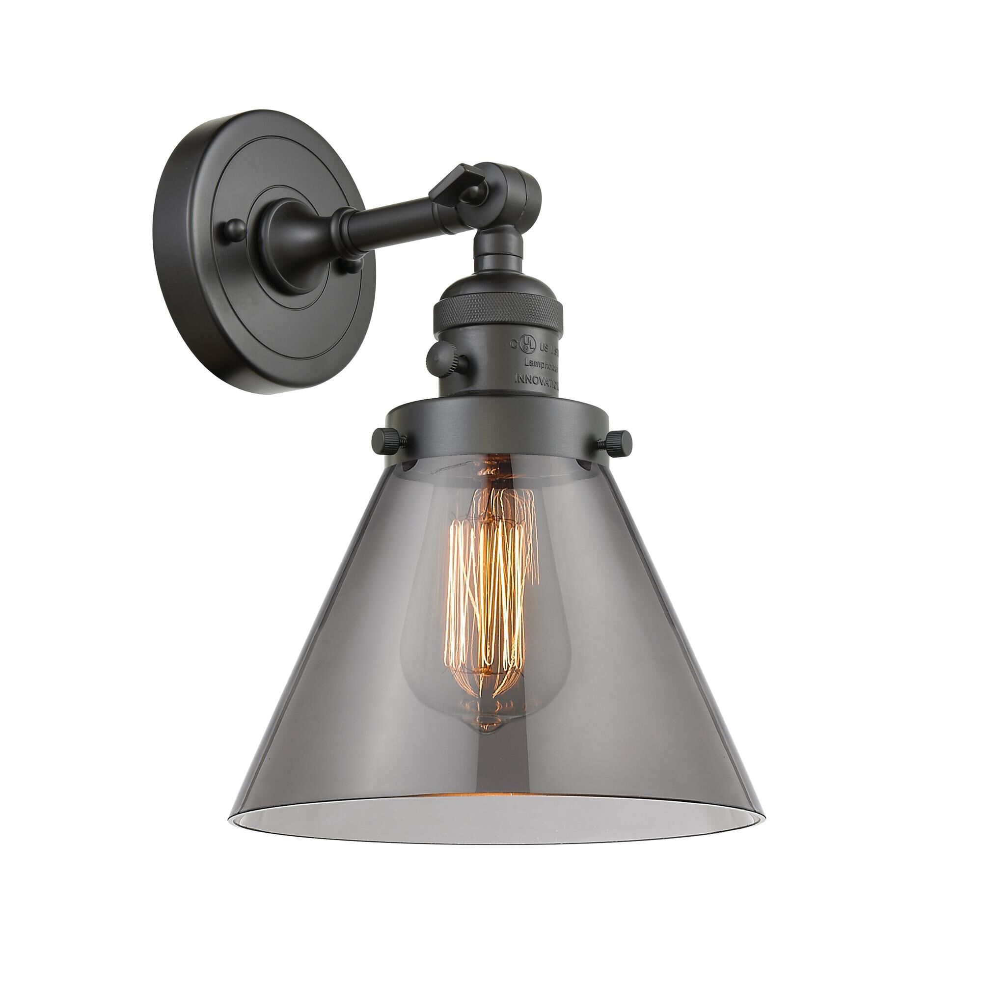 Bruno Marashlian Large Cone 10 Inch Wall Sconce by Innovations Lighting