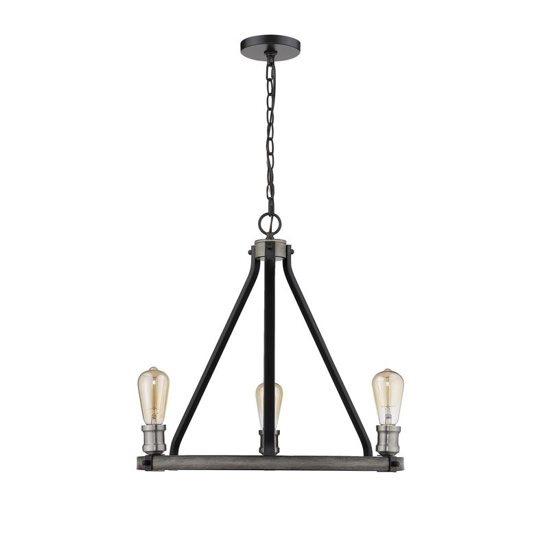 Kirkland 20 Inch 3 Light Chandelier by Z-Lite
