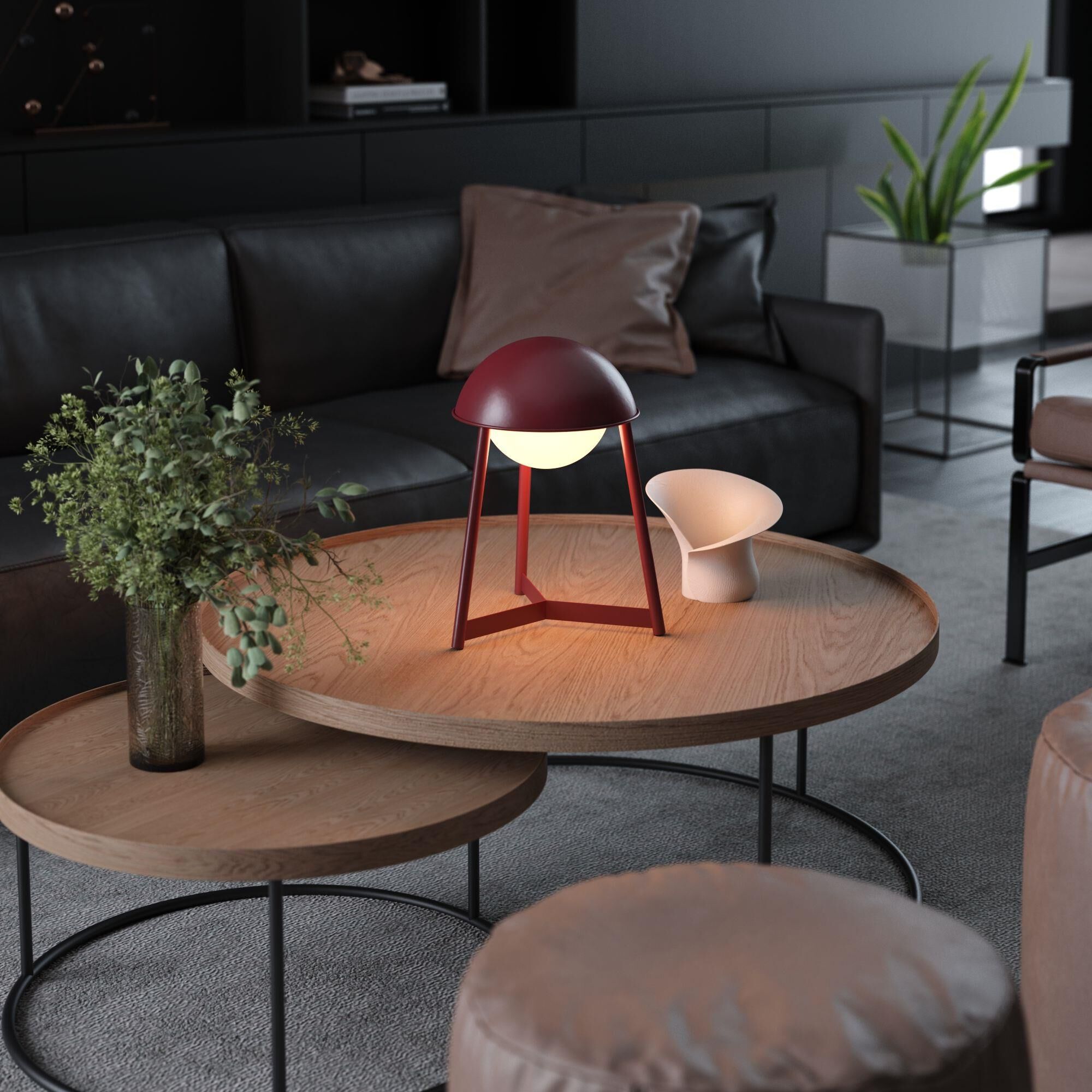 Shown in Oxblood finish