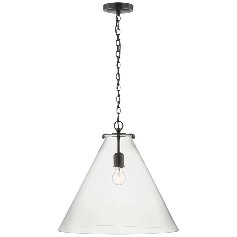 Visual Comfort Signature Collection Thomas O'Brien Katie 20 Inch LED Large Pendant
