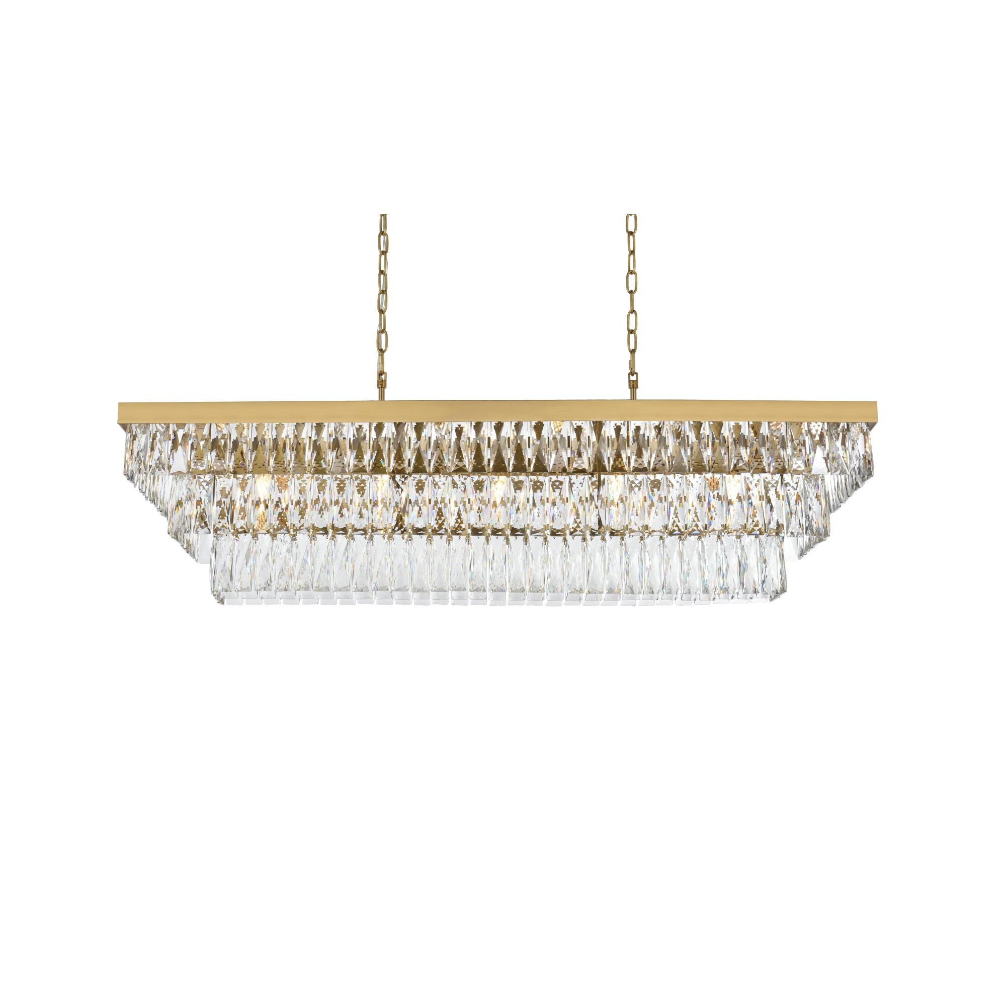 Josephine 48 Inch Linear Suspension Light by Elegant Lighting