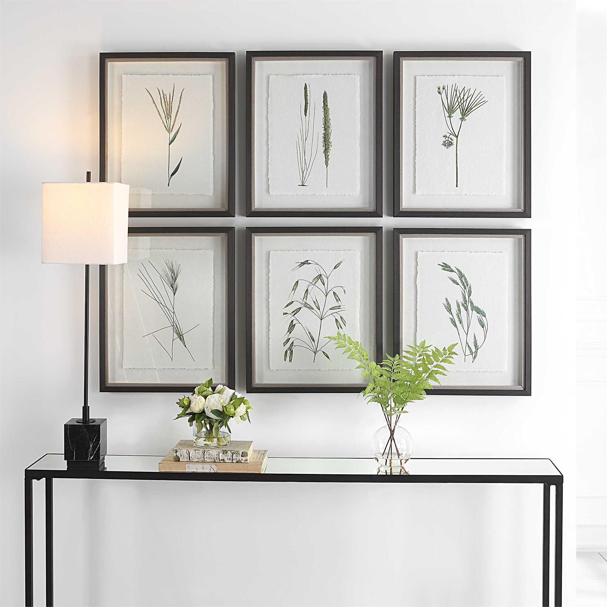Uttermost Forest Finds Framed Prints, S/6 Print by Uttermost