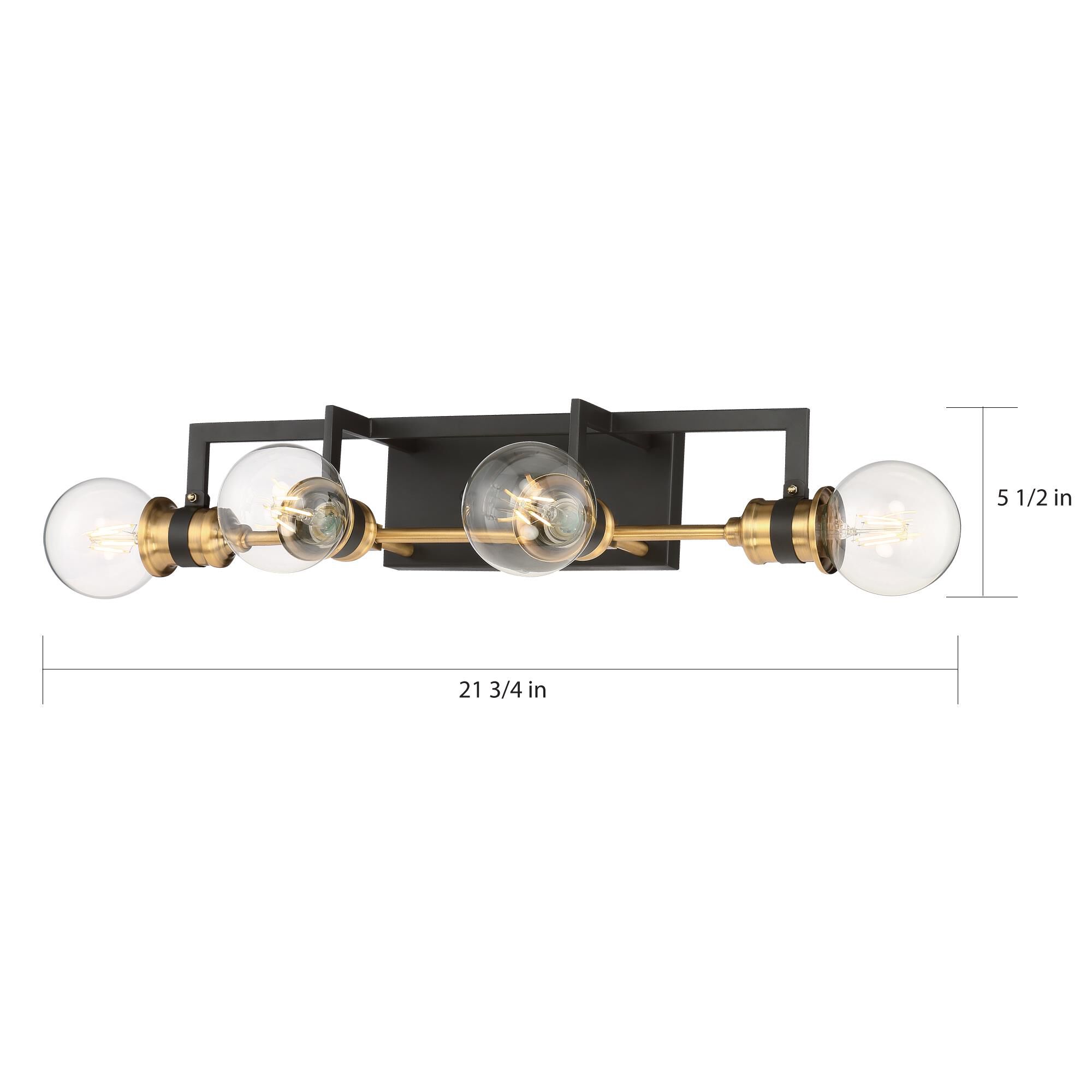 Intention 21 Inch 4 Light Bath Vanity Light by Nuvo Lighting