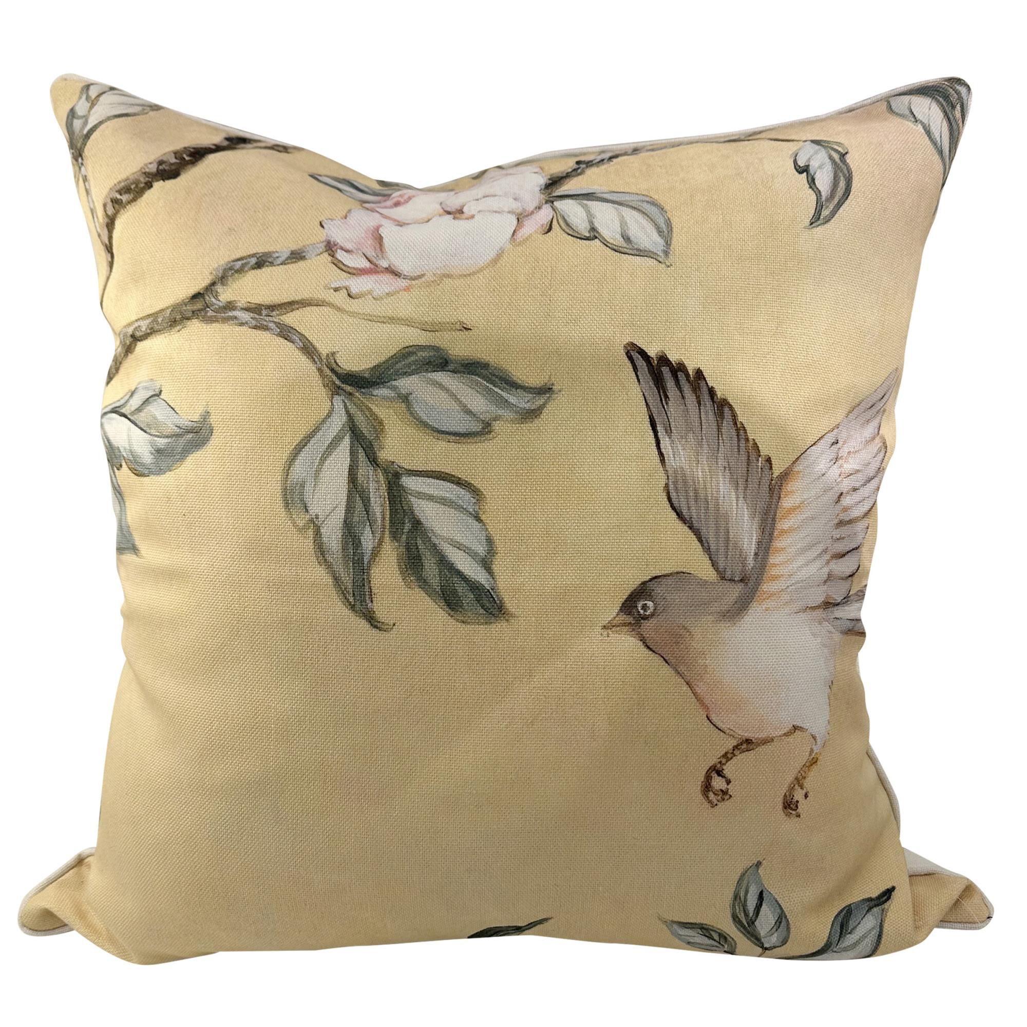 Tamara Day Golden Branch 24 Inch Decorative Pillow by Stylecraft