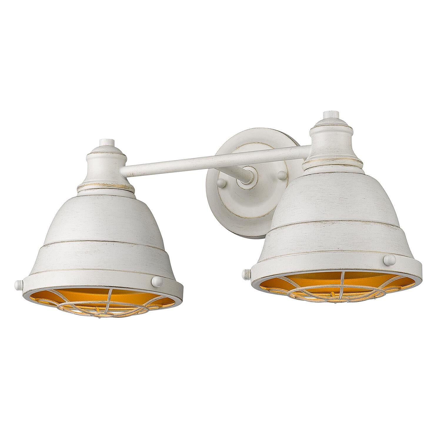 Bartlett 16 Inch 2 Light Bath Vanity Light by Golden Lighting