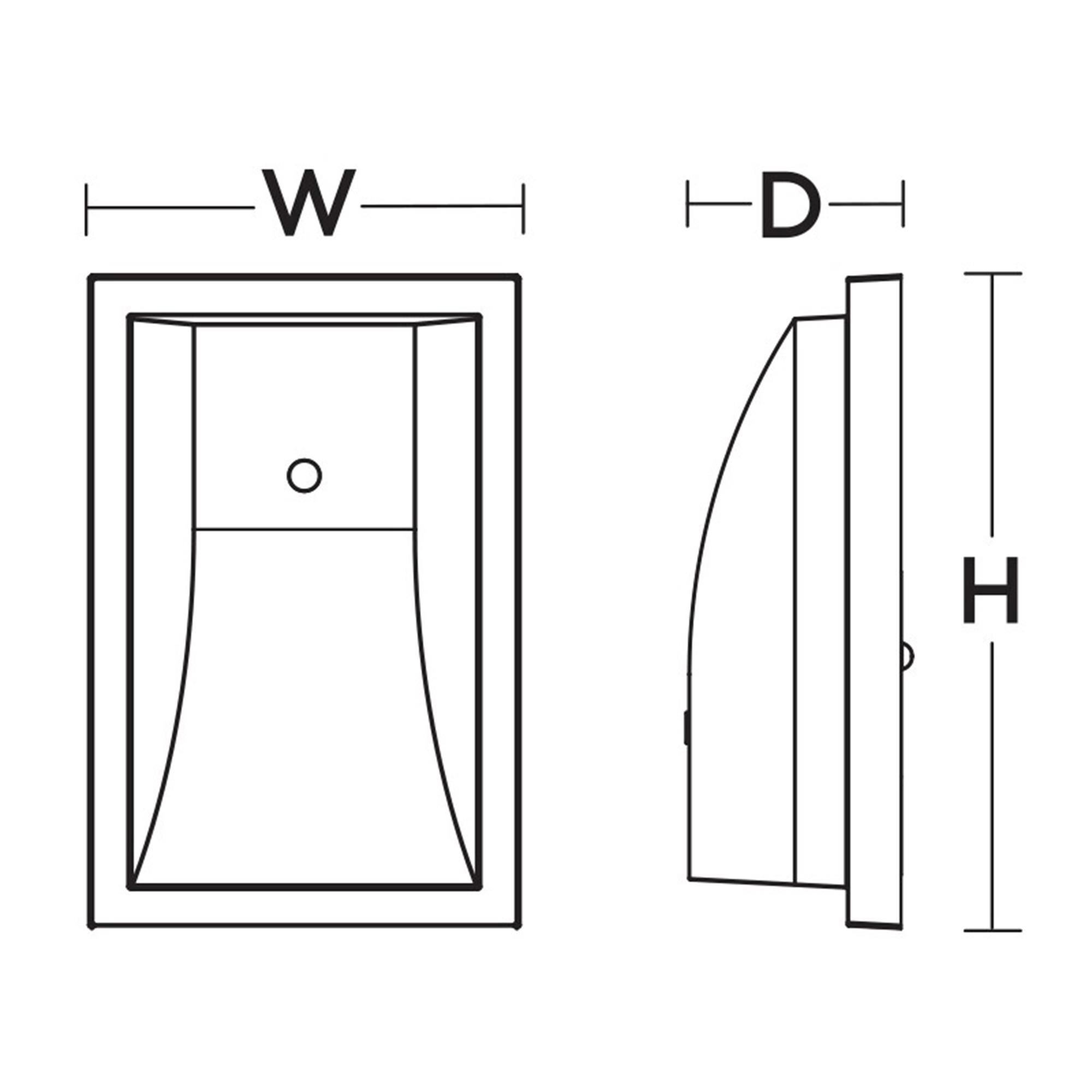 AFX Lighting Led Security 8 Inch LED Wall Sconce