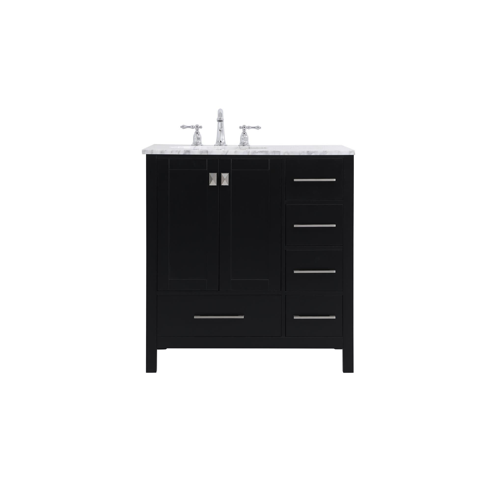 Shown in Black finish