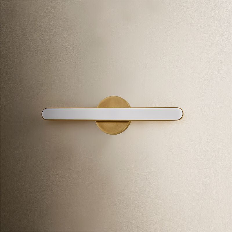 Volt 18 Inch Bath Vanity Light by Sonneman