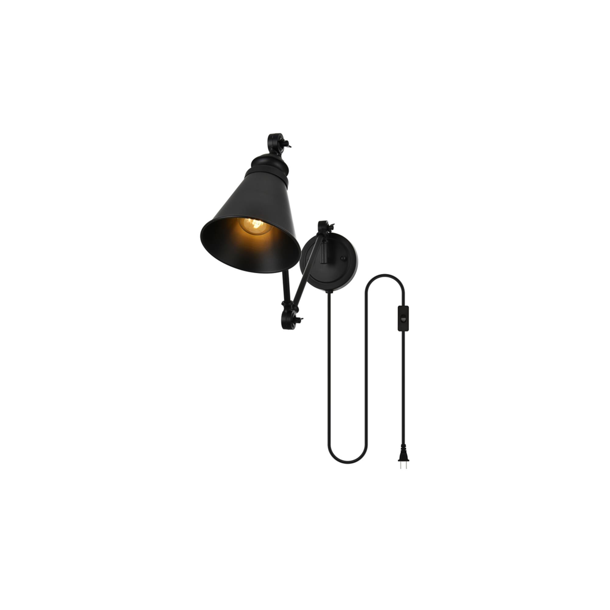 Van Wall Swing Lamp by Elegant Lighting
