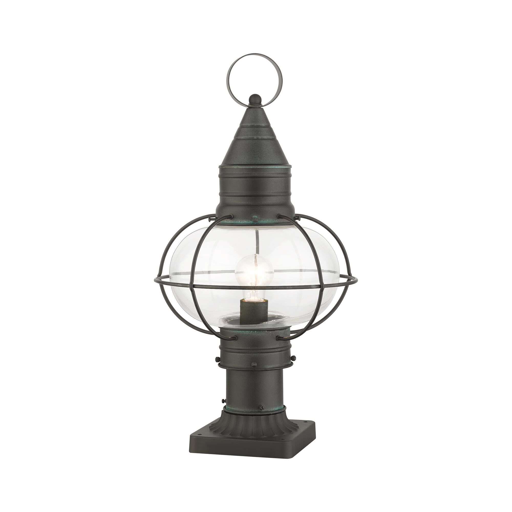 Livex Lighting Newburyport 19 Inch Tall Outdoor Post Lamp