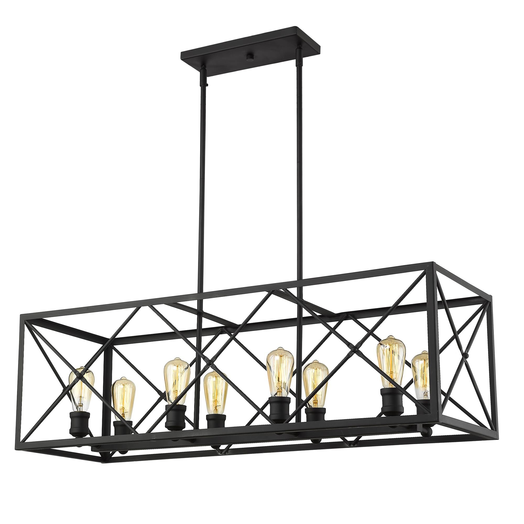 Brooklyn 39 Inch 8 Light Linear Suspension Light by Acclaim Lighting