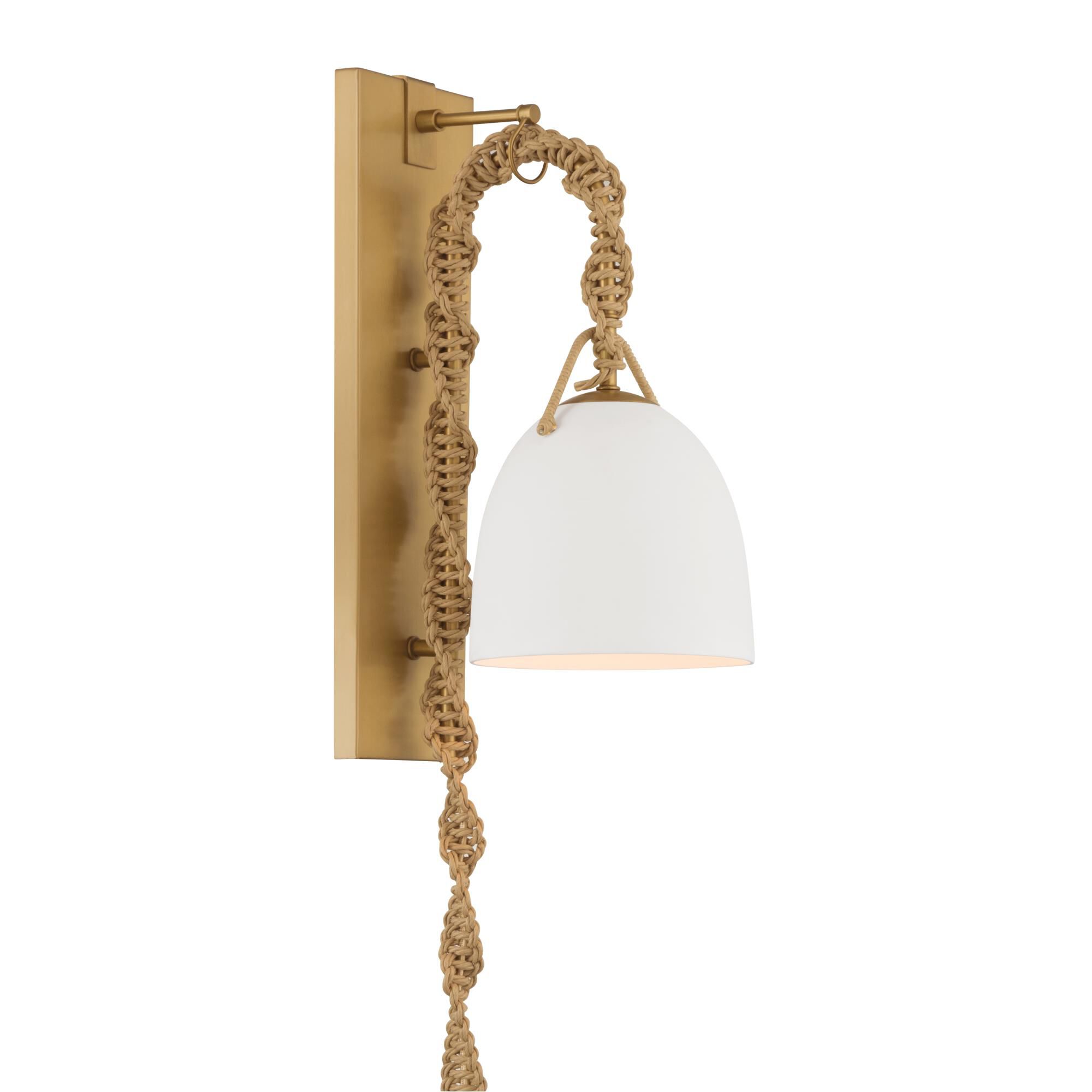 Cordn Wall Sconce by Minka Lavery