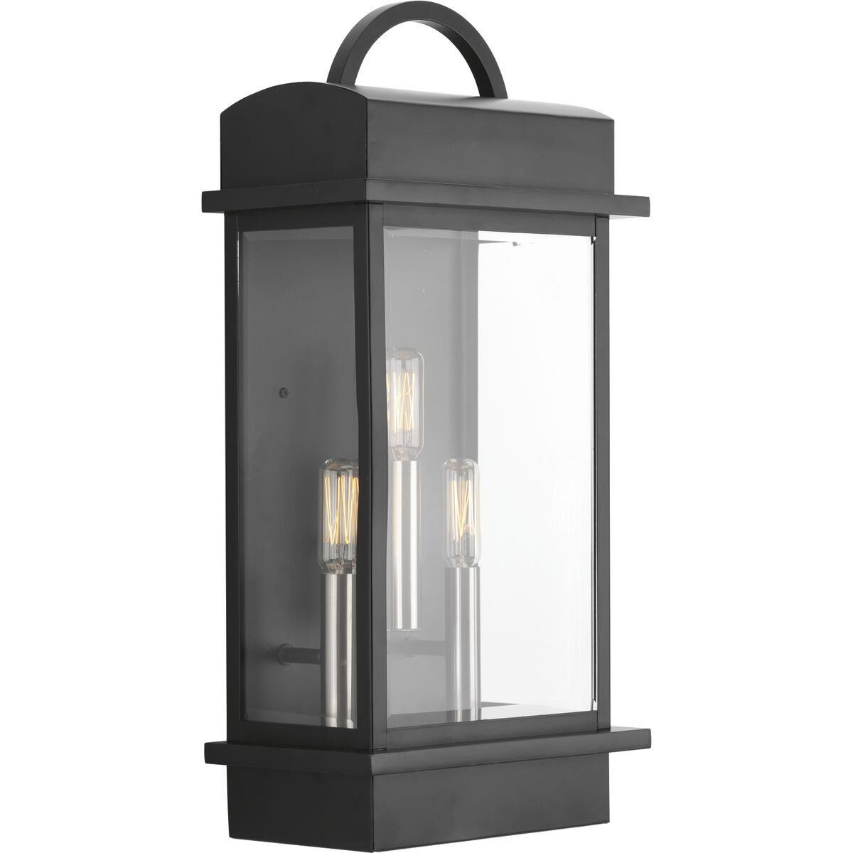 Santee 19 Inch Tall 3 Light Outdoor Wall Light by Progress Lighting