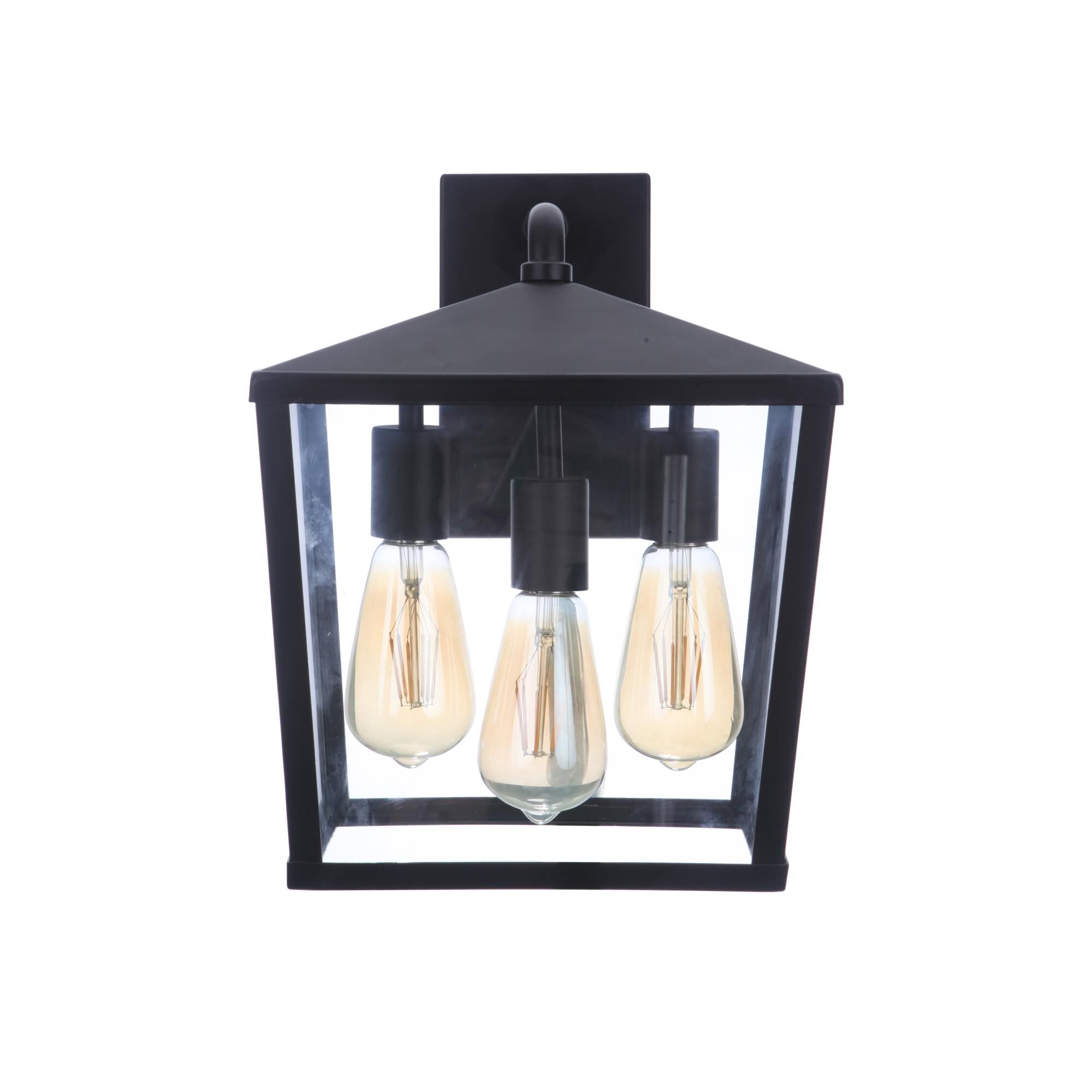 Olsen 13 Inch Tall 3 Light Outdoor Wall Light by Craftmade