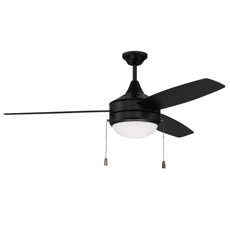 Phaze 52 Inch 3 Blade Ceiling Fan with Light Kit by Craftmade