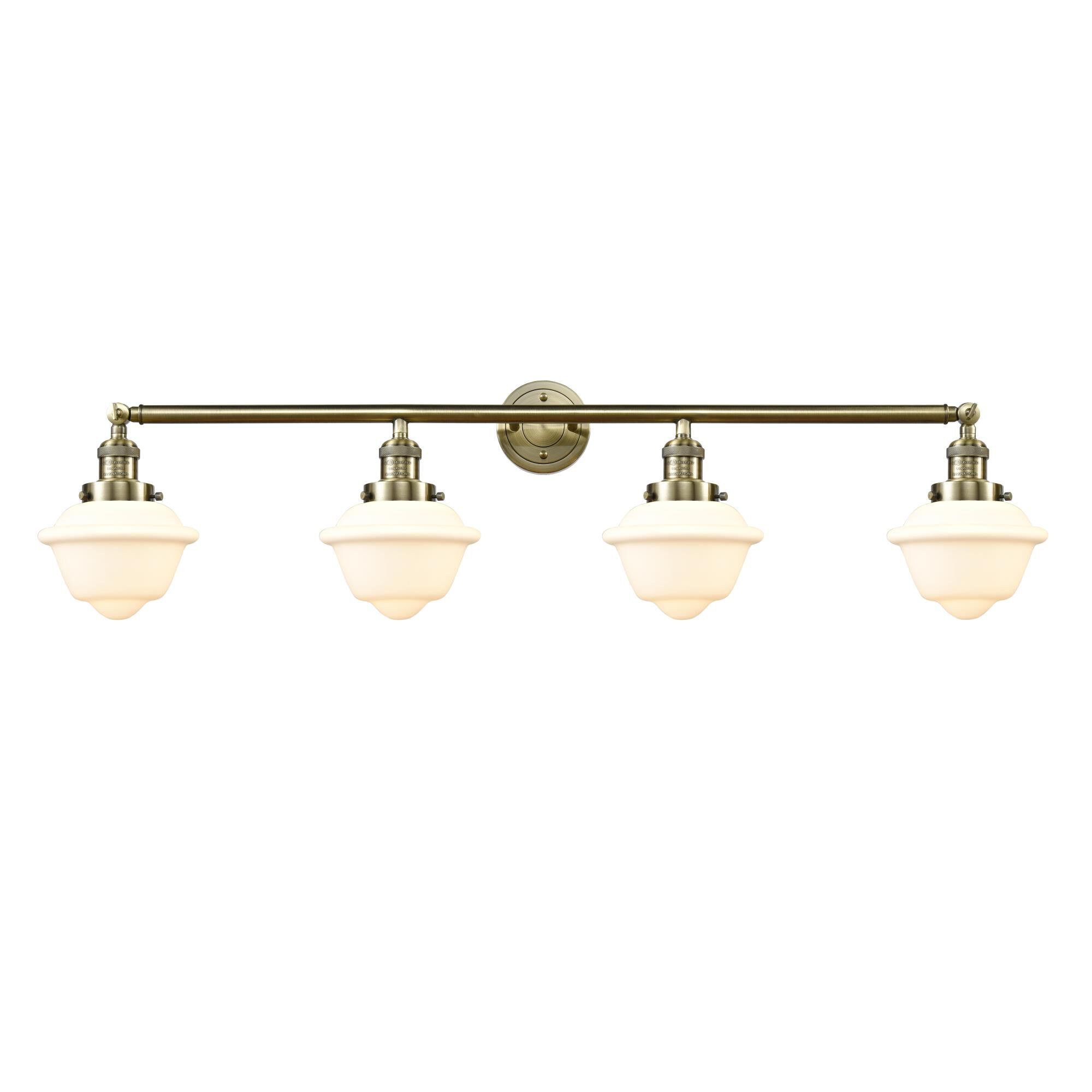 Bruno Marashlian Small Oxford 46 Inch 4 Light Bath Vanity Light by Innovations Lighting
