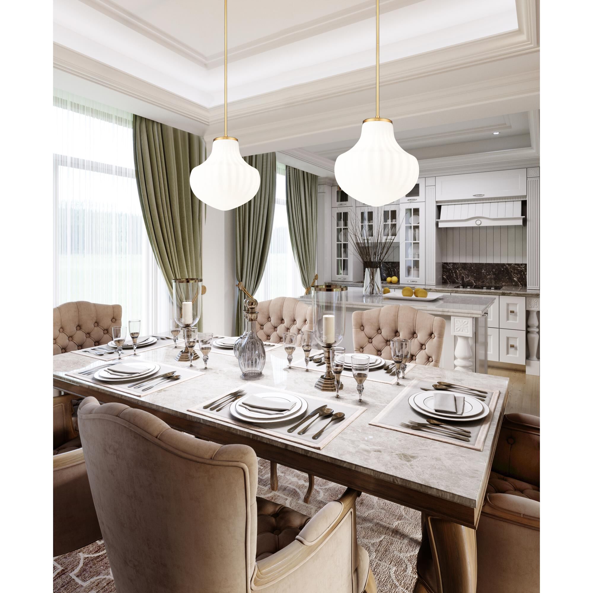 Newbury 13 Inch Large Pendant by Z Lite