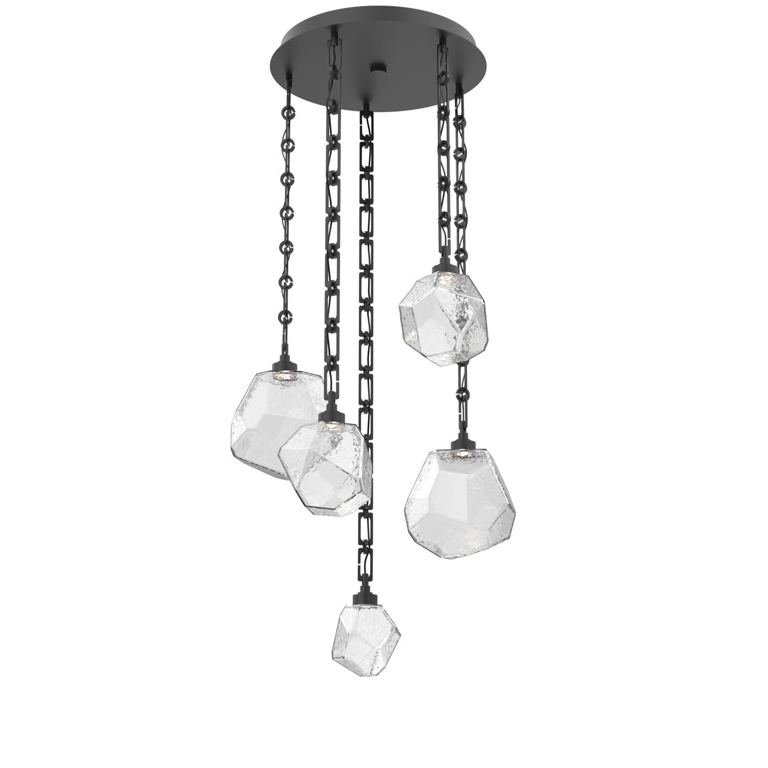 Levi Wilson Gem 23 Inch Multi Light Pendant by Hammerton Studio